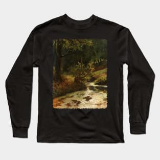 Brook in the Woods near Oosterbeek Long Sleeve T-Shirt